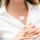 PolishedPlus Family Names Puzzle Necklace Mother's Gift