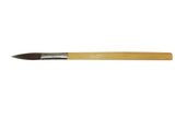 Agate Burnisher with Bamboo Handle Jade Polishing Tool