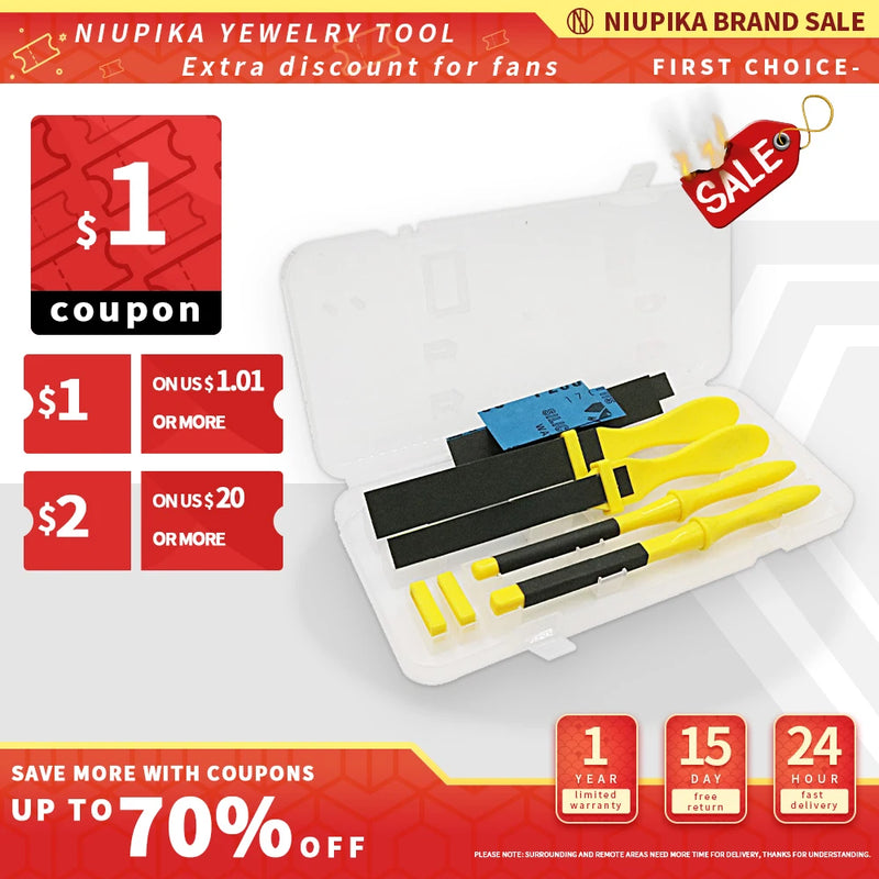 Polishing Sandpaper Kit Sanding Tool with Stick
