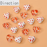 Polka Dot Glass Beads for DIY Jewelry Making