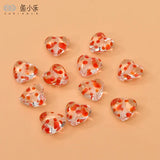 Polka Dot Glass Beads for DIY Jewelry Making