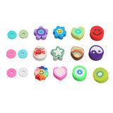 Polymer Clay Bead Kit 300 Beads Clay Bead Kit for Earring Making