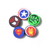 Cartoon Superhero Polymer Clay Beads for Jewelry Making
