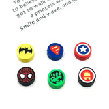 Cartoon Superhero Polymer Clay Beads for Jewelry Making