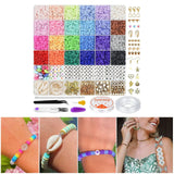 Polymer Clay Beads DIY Bracelet Jewelry Making Earring Hooks Necklace Charms
