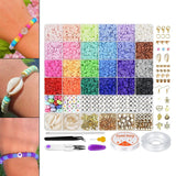 Polymer Clay Beads DIY Bracelet Jewelry Making Earring Hooks Necklace Charms