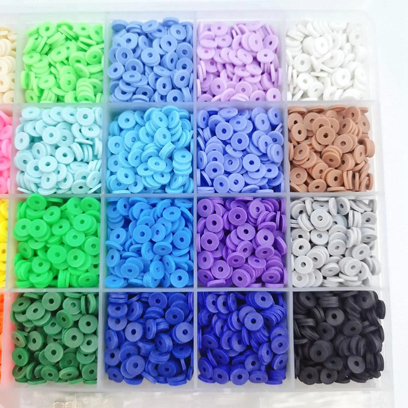 Polymer Clay Beads DIY Bracelet Jewelry Making Earring Hooks Necklace Charms