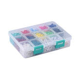 Polymer Clay Beads Multicolor 4x7mm English Letter Spacer Beads
