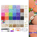 Polymer Clay Beads Jump Rings Elastic Wire Earring Hooks DIY Jewelry Making