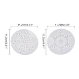 3D Snowflake Silicone Mold for Polymer Clay Crafting