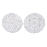 3D Snowflake Silicone Mold for Polymer Clay Crafting