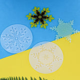 3D Snowflake Silicone Mold for Polymer Clay Crafting