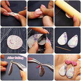 Polymer Clay Earring Jewelry Cutter Set with Accessories