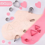 Polymer Clay Earring Jewelry Cutter Set with Accessories