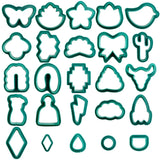 Polymer Clay Cutter Set with Earring Cards