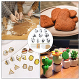 Polymer Clay Cutter Set with Earring Hooks and Earring Cards