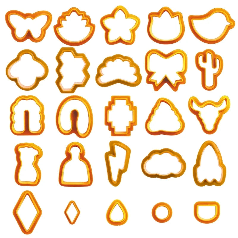 Polymer Clay Cutters DIY Jewelry Making Tools Clay Earring Cutters