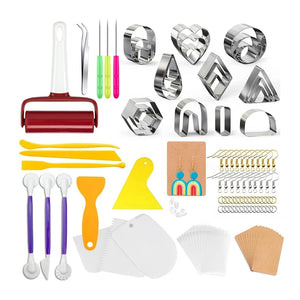 Polymer Clay Earring Cutters Set