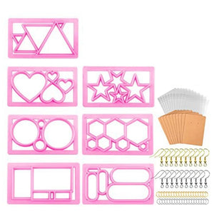 Polymer Clay Cutters Plastic Clay Earring Jewelry Making Tool