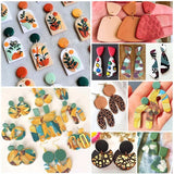 Polymer Clay Cutters Set with Earrings Accessories