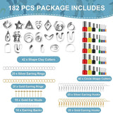 Polymer Clay Cutters Set, 42 Shapes Stainless Steel For Jewelry