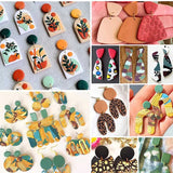 Polymer Clay Earrings Cutters DIY Craft Mold Jewelry Making Cookie Cutter