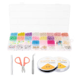 Polymer Clay Seed Spacer Beads Plier Necklace Making Kit