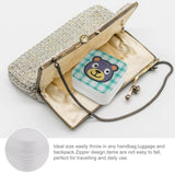 Poncho Jewelry Storage Box Mini Leather Double Layer Organizer