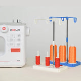 Poolin Thread Stand for Embroidery Machine 3 Spools Holder Sewing Accessories