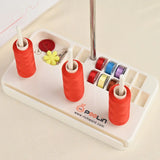 Poolin Thread Stand for Embroidery Machine 3 Spools Holder Sewing Accessories