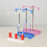 Poolin Thread Stand for Embroidery Machine 3 Spools Holder Sewing Accessories