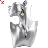 Necklace Organizer Mannequin Earring Pendants Holder Display Stand