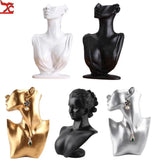 Necklace Organizer Mannequin Earring Pendants Holder Display Stand