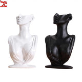 Necklace Organizer Mannequin Earring Pendants Holder Display Stand