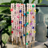 Smiling Face Pearl Necklace for Girls