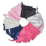 10pcs Satin Jewelry Pouches Drawstring Bag Polishing Cosmetics Storage Gift Bag