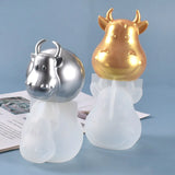 3D Cow UV Resin Molds Jewelry Handcraft Epoxy Moulds