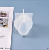 3D Cow UV Resin Molds Jewelry Handcraft Epoxy Moulds