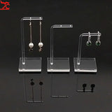 Clear Acrylic Hanging Earring Display Jewelry Showcase Earring Organizer