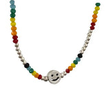 925 Silver Smile Necklace For Women Fine Jewelry