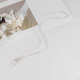 925 Silver Heart Necklace Fine Jewelry Wedding Party Birthday