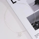 925 Silver Heart Necklace Fine Jewelry Wedding Party Birthday