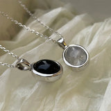 925 Silver Opal Necklace for Women