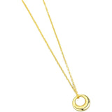 925 Silver Round Necklace Geometric Pendant Choker Gift Women's Jewelry