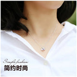 925 Sterling Silver Camera Necklace For Women Fine Jewelry