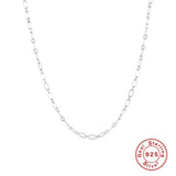 925 Silver Sparkling Choker Necklace for Women Jewelry