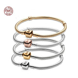 925 Silver Snake Bone Bracelet for Women