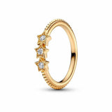 925 Sterling Silver Crown Butterfly Engagement Ring Women's Jewelry
