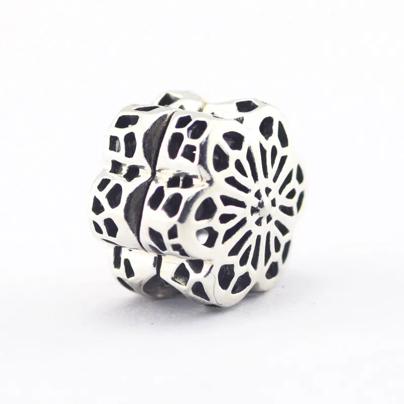 Floral Daisy Lace Clip for Beaded Chains Bracelets Woman DIY Jewelry