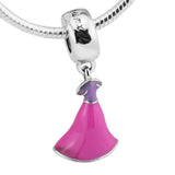Rapunzel's Dress Charm for Bracelets DIY Jewelry